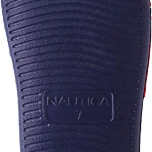 Nautica Size 11 Toddler Athletic Slide Pool Sandals with Strap - Picture 4 of 5